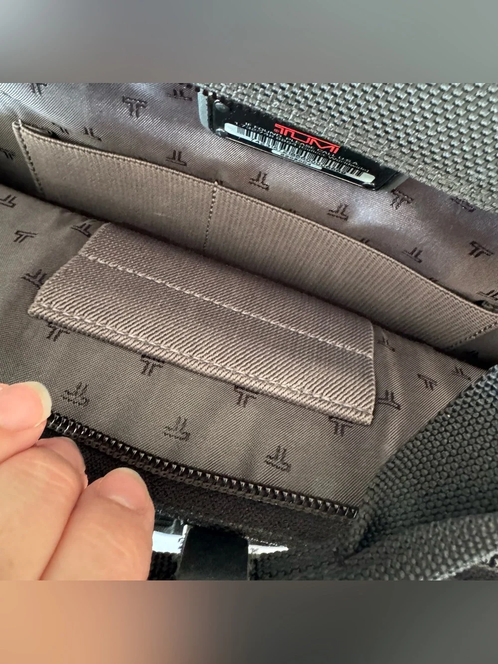 TUMI Rolling Suitcase with Handle for Under Airplane Seat